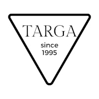 a triangle with the words targa since 1995